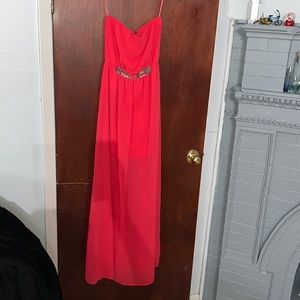 Bright Pink Long dress